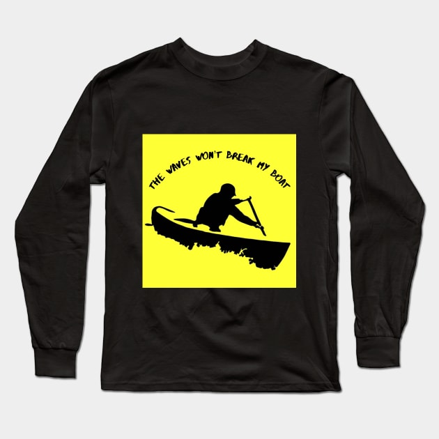 Boat Long Sleeve T-Shirt by marisaj4488